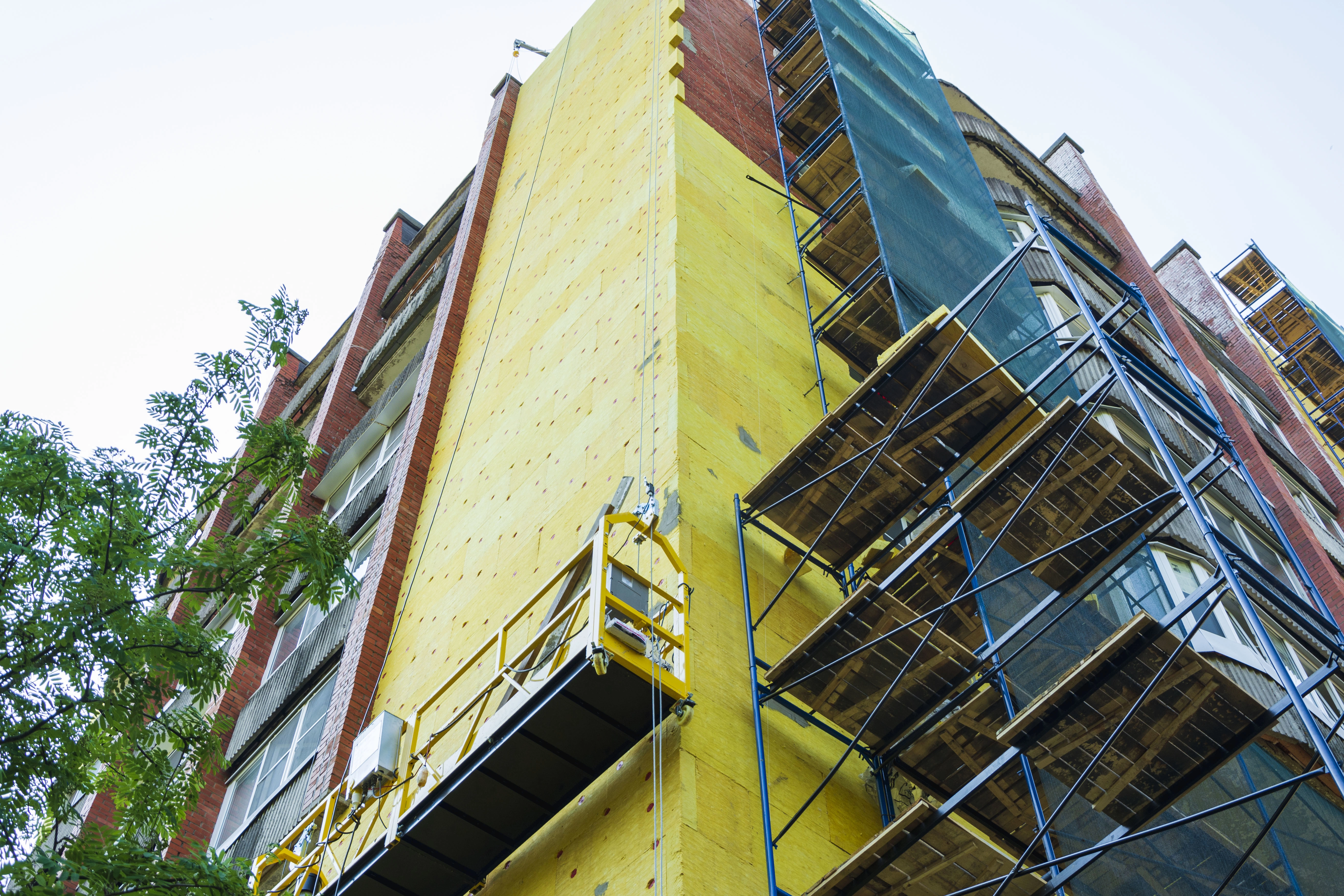 Insulation Walls Multistorey Building Thermal Insulation Exterior Walls